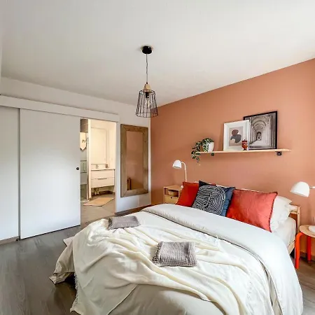 Confortable T2 Pour 4 Voyageurs, Parking Prive Et Terrasse Тулуза